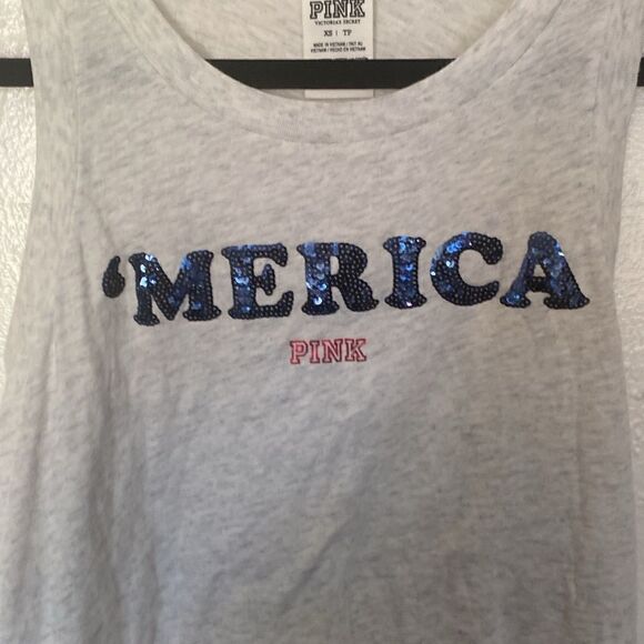 PINK ‘MERICA tank top size XS - Picture 3 of 5
